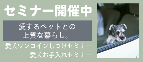 愛するペットとの上質な暮らしセミナー